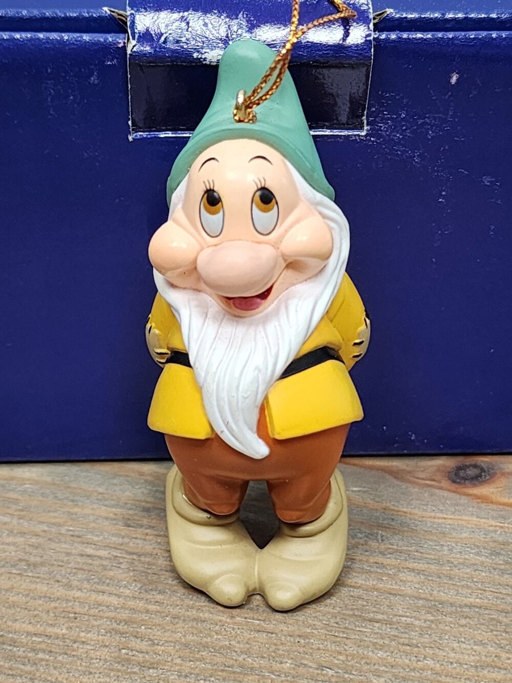 Disney Grolier Bashful President's Edition Snow White Collectible Ornament W/box